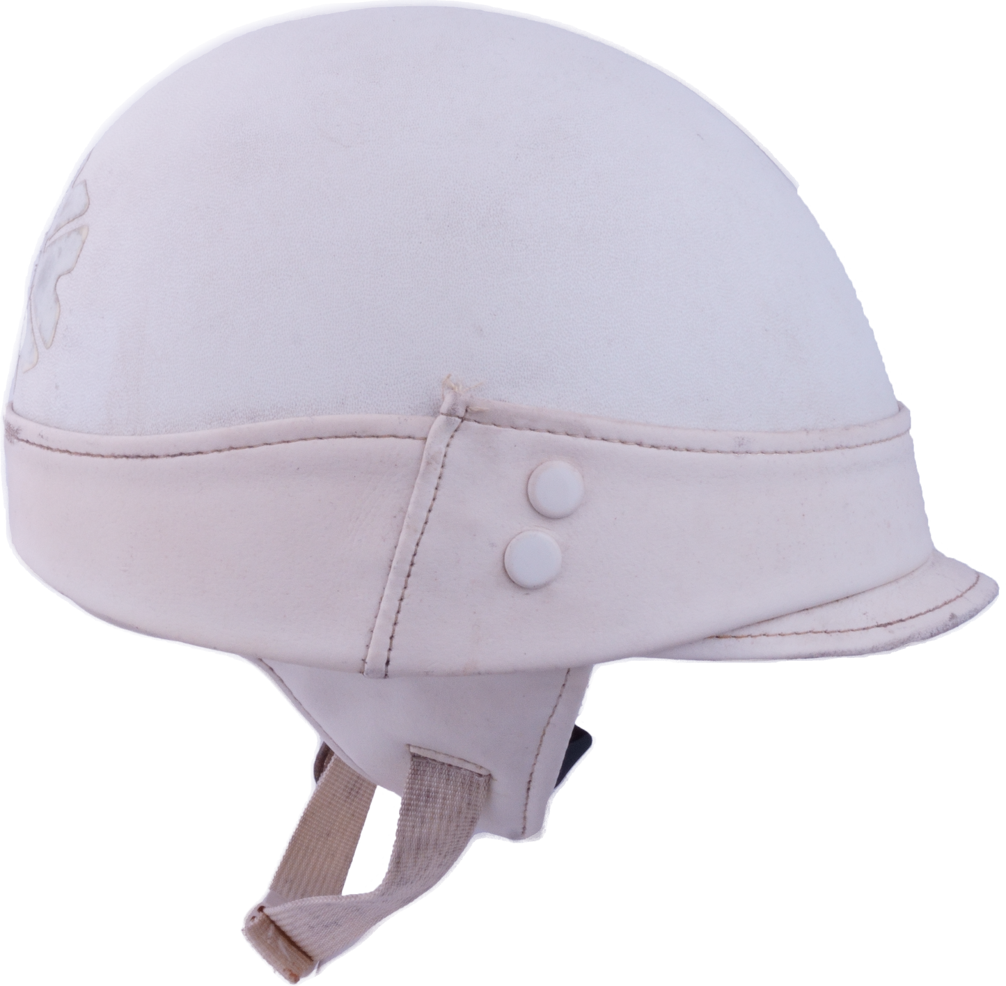 Casque Honda acces Dax blanc et rouge