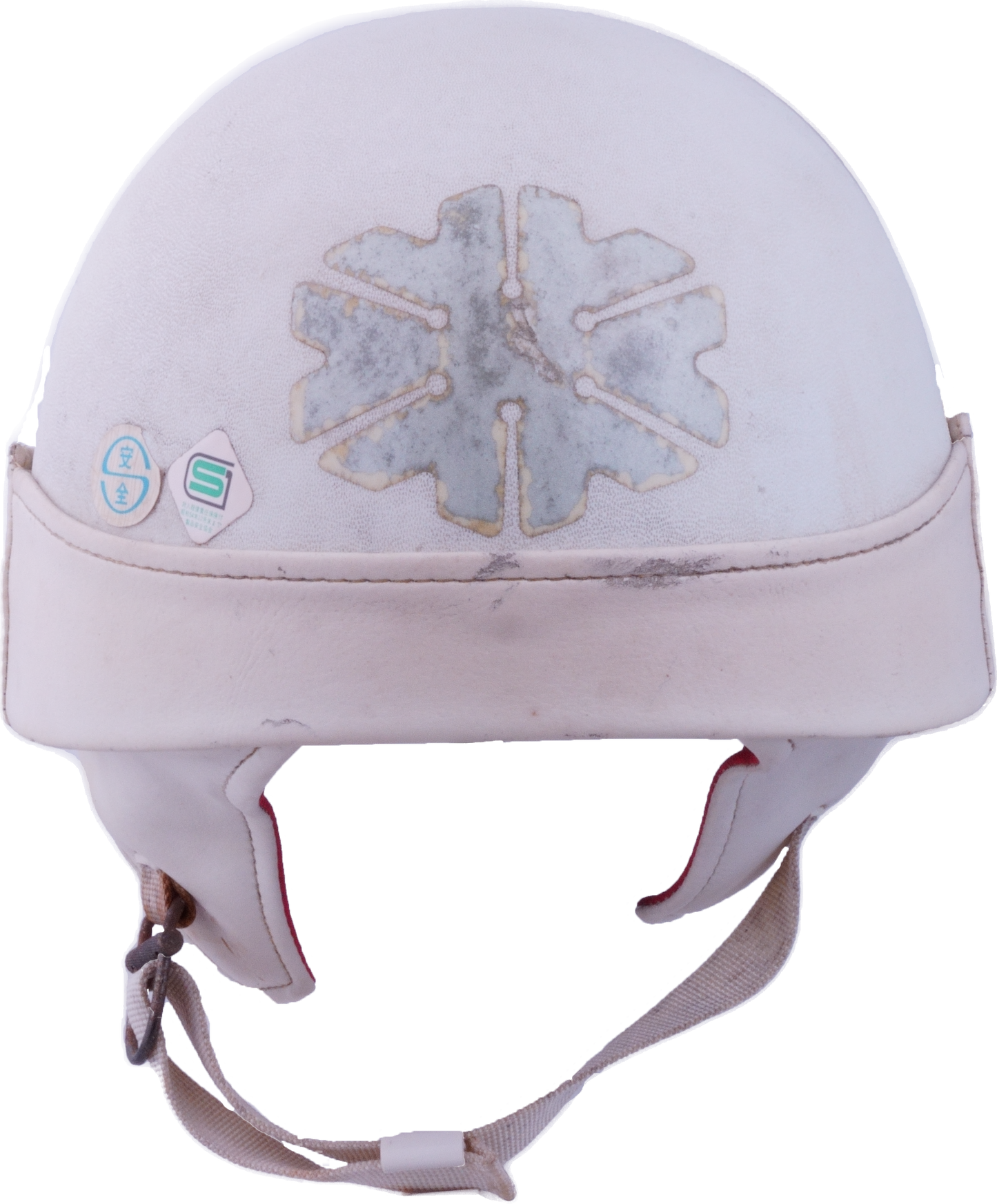 Casque Honda acces Dax blanc et rouge