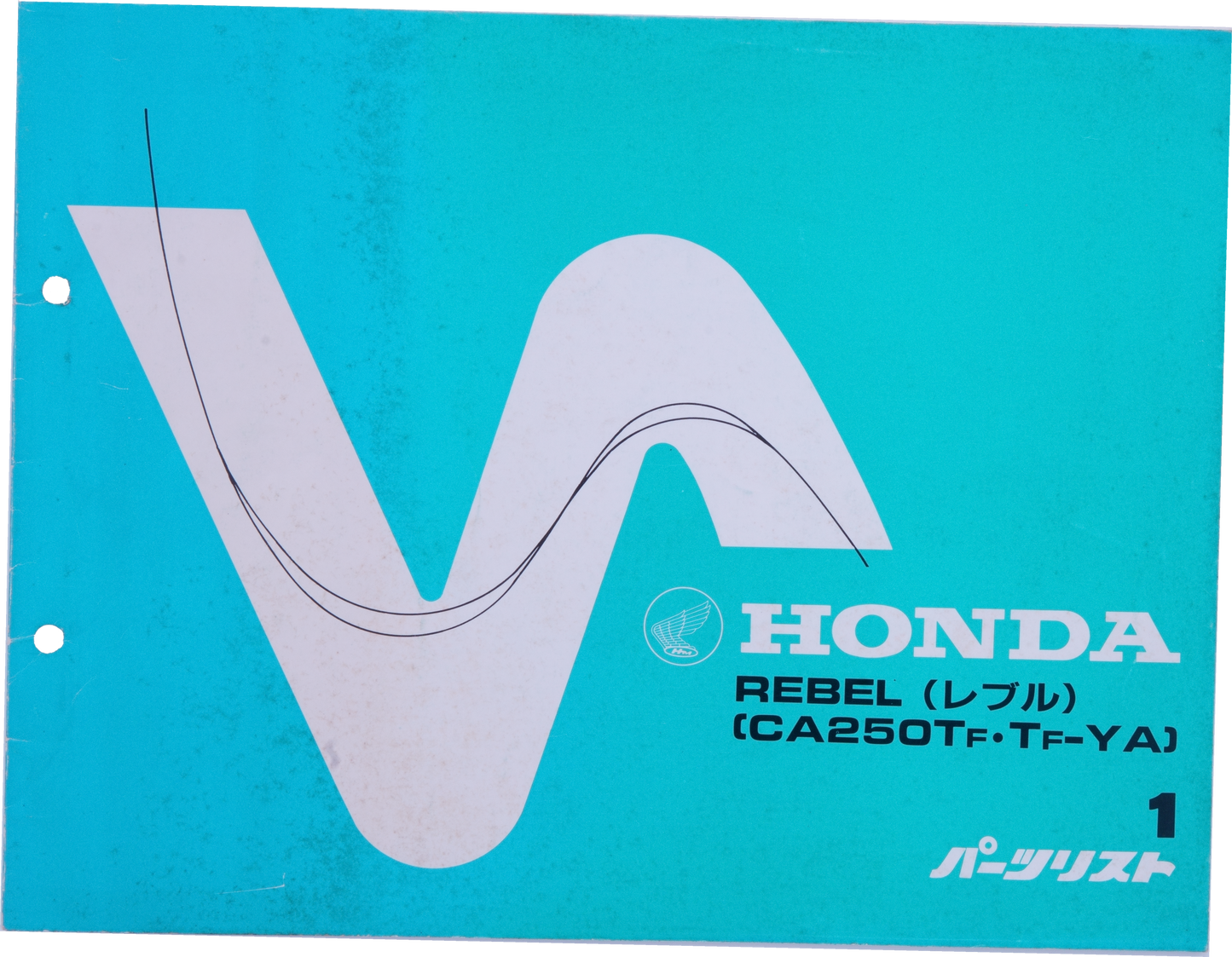 Manuel Piéces détachées Honda Rebel CA250Tf-Ya