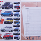 Brochure publicitaire japonaise Honda City livret + info sur Motocompo