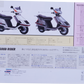 Brochure publicitaire japonaise Honda Sapcy 125 "sarah conor"