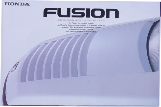 Brochure publicitaire japonaise Honda Fusion