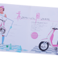 Brochure publicitaire japonaise Honda Tact Courrèges