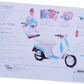Brochure publicitaire japonaise Honda Tact Courrèges
