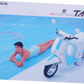 Brochure publicitaire japonaise Honda Tact Courrèges rare