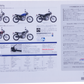 Brochure publicitaire japonaise Honda CB223S