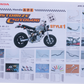 Brochure publicitaire japonaise Honda APE custom