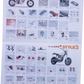 Brochure publicitaire japonaise Honda APE custom