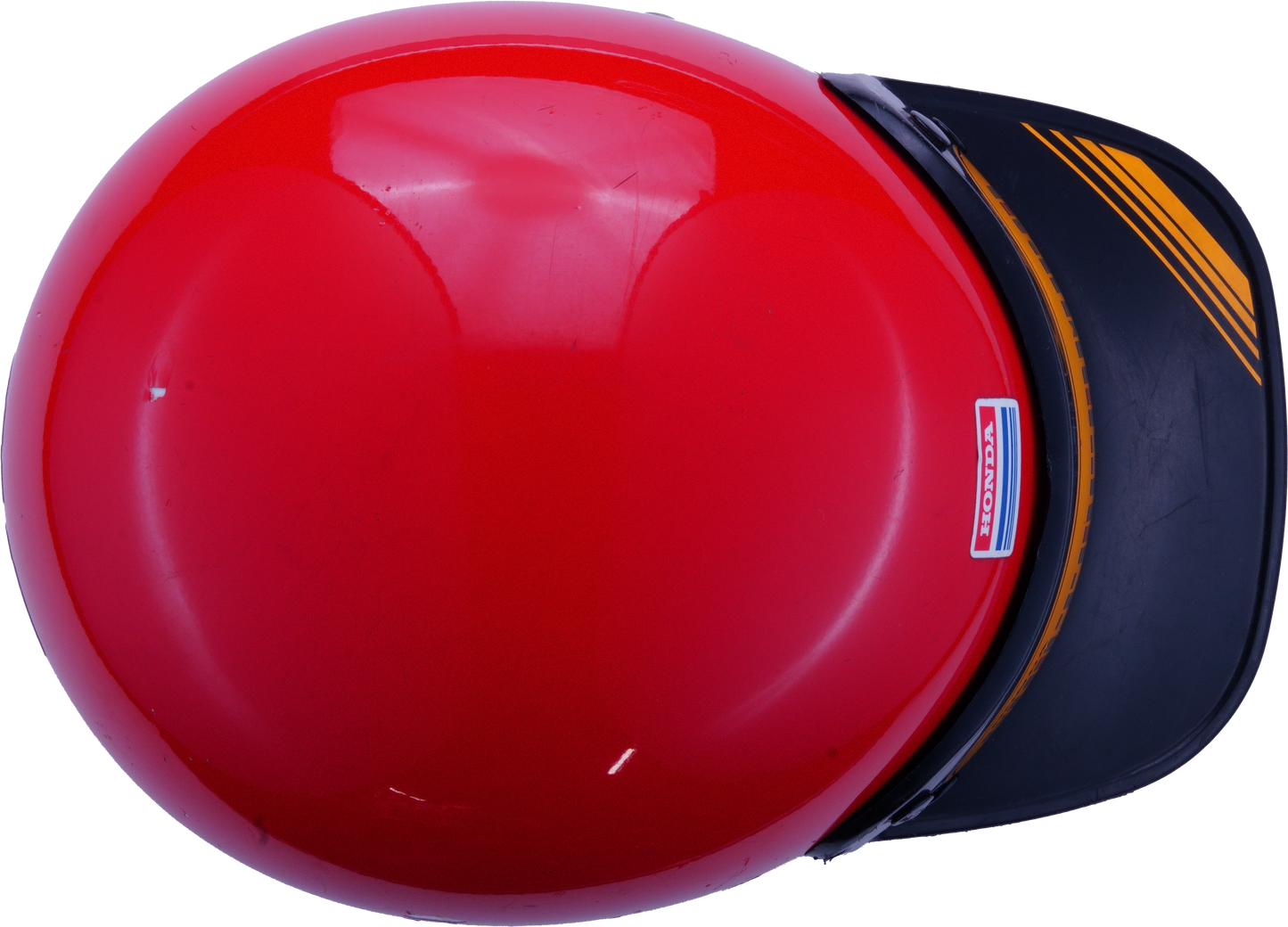 Casque Honda acces shoei Motocompo Rouge ( option rare)