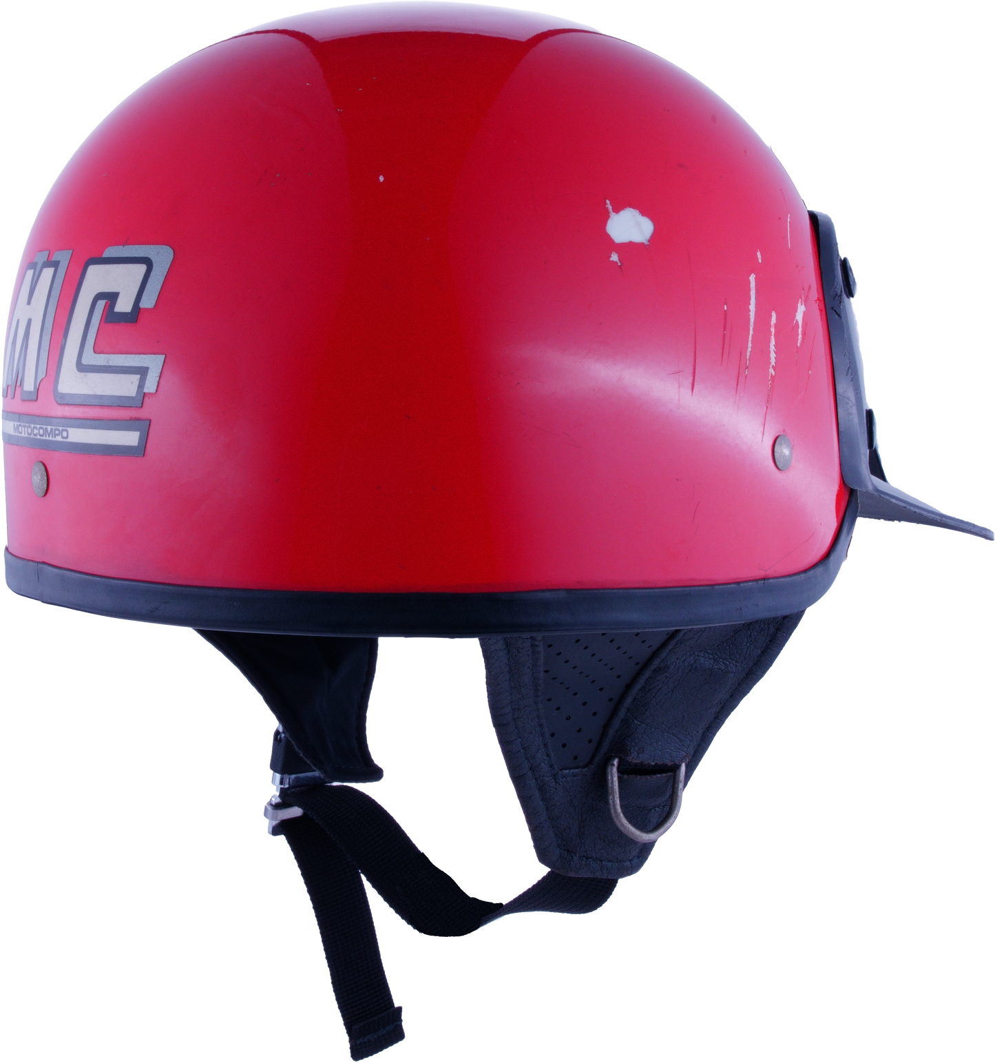 Casque Honda acces shoei Motocompo Rouge ( option rare)