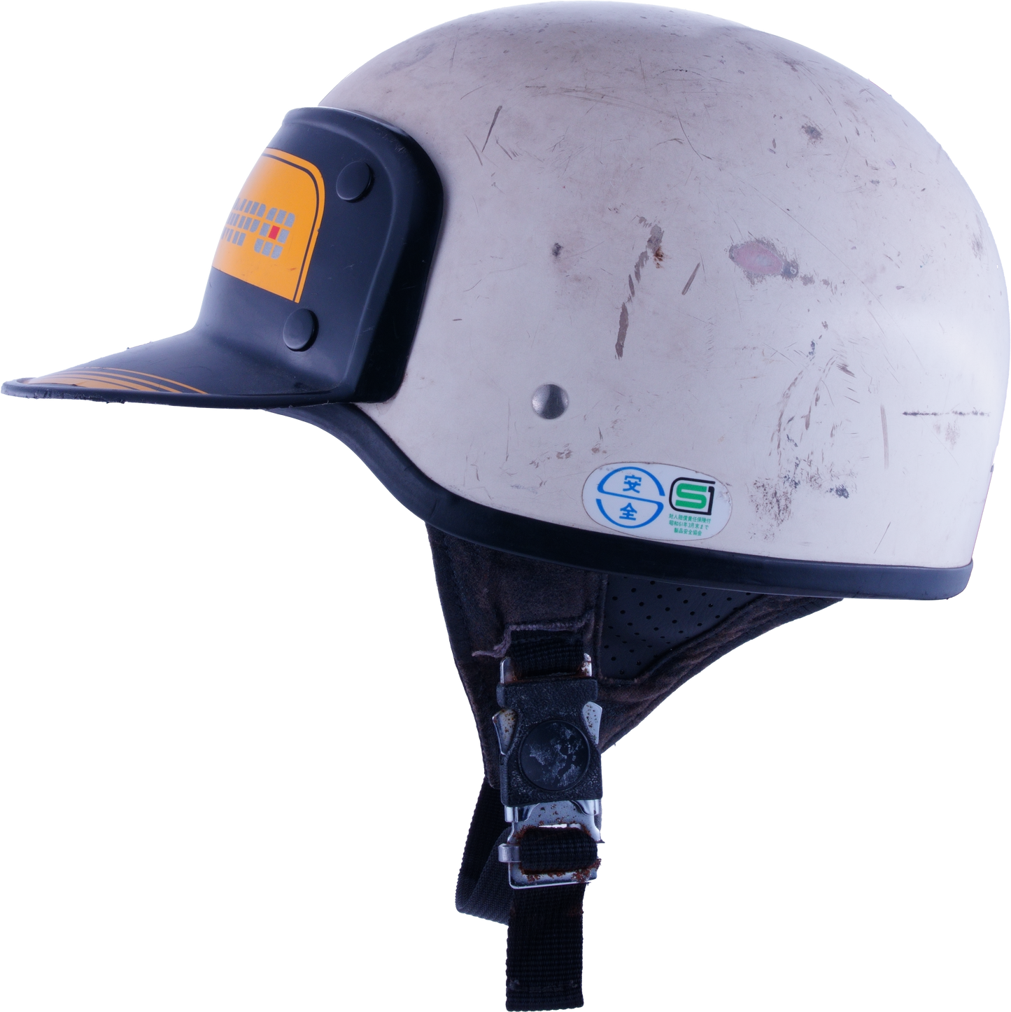 Casque Honda acces shoei Motocompo Blanc ( option rare)