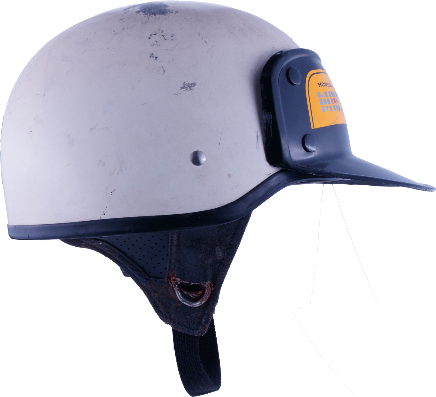 Casque Honda acces shoei Motocompo Blanc ( option rare)