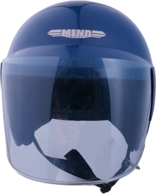 Casque Honda acces Mind Ami Bleu avec visière