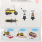 Mini Paper Craft "1/11 Honda Motocompo -1981-" New