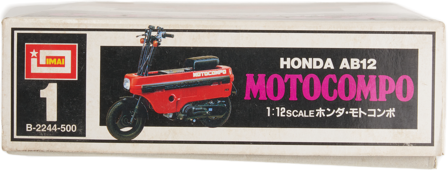 Maquette 1/12 Imai vintage Motocompo rouge vintage imai