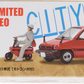 Figurine Honda City Red +  Motocompo 81