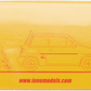 Voiture Honda City turbo 2 jaune +  Motocompo 81