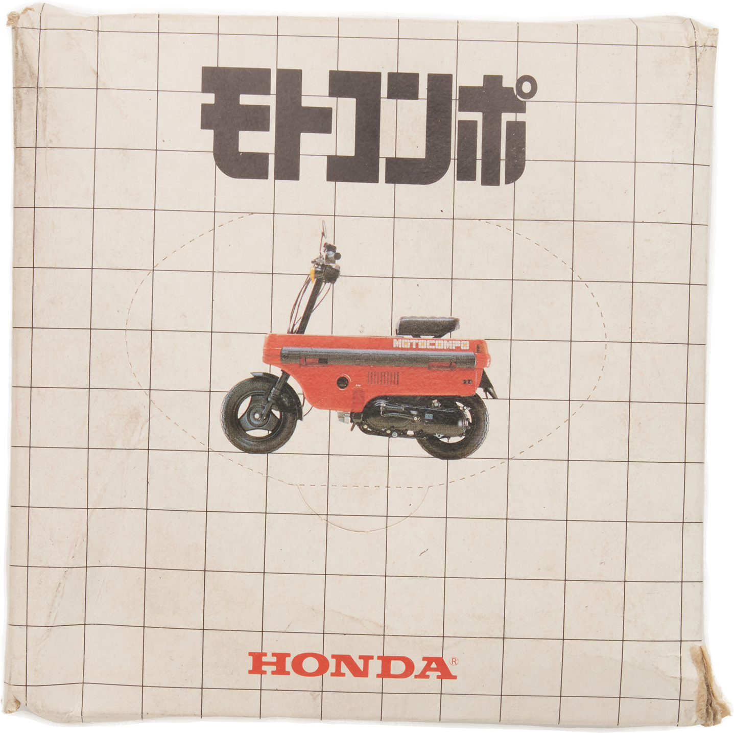 Boite mouchoirs Honda City/MOTOCOMPO 1982 rare NOS