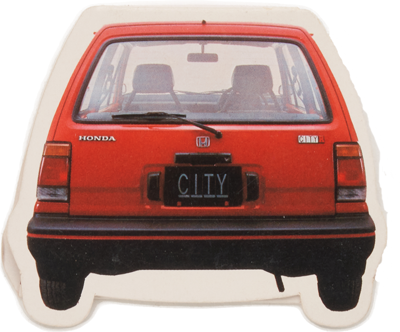 Boites allumettes Honda City/MOTOCOMPO 1982 rare NOS